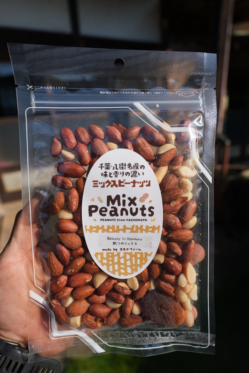 八街名産の味と香りの濃いミックスピーナッツ