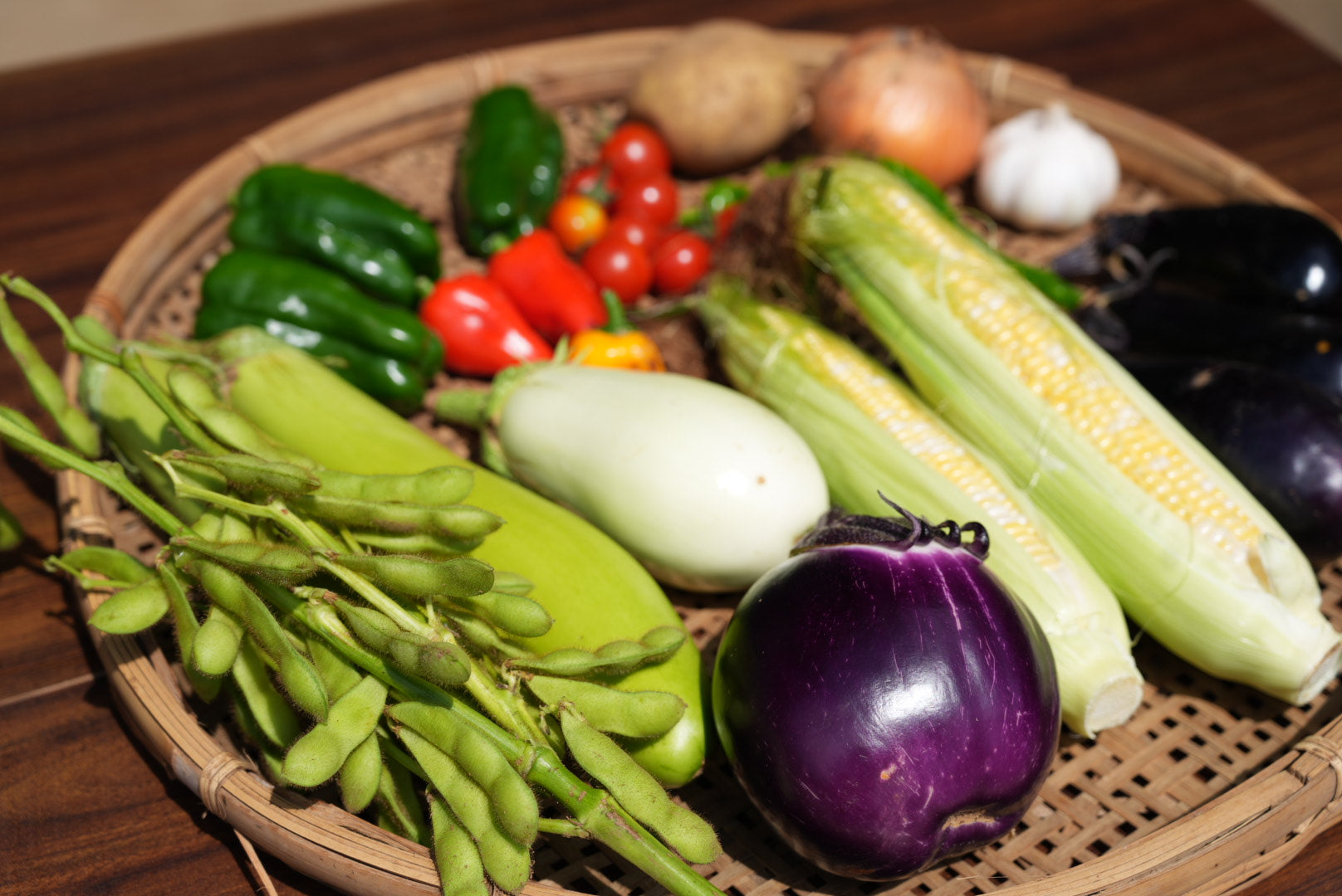 泊まれる農家の季節のやさいセット